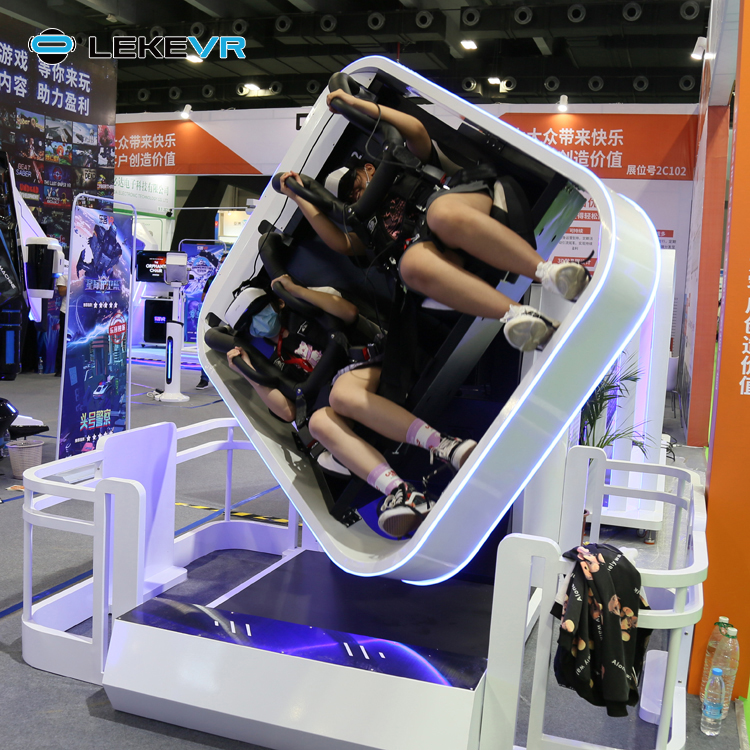 LEKE VR Park Motion Cinema Chair 360 Flying Cinema VR máquina